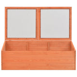 Greenhouse Wood 100x50x34 cm 170647