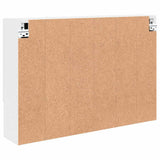 Mirror Cabinet White 80 x 17 x 55 cm Engineered Wood 883354