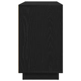 Sideboard Black Oak 102 x 35 x 60 cm Engineered Wood 862815
