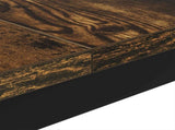 Coffee Table Smoke Oak 80 x 80 x 45 cm Engineered Wood 892580