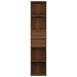 Book Cabinet Brown Oak 36x30x171 cm Engineered Wood 815536