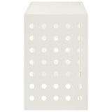 Air Conditioner Cover White 90 x 40 x 60 cm Steel 8014123
