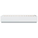 Bed Frame without Mattress White 90x200 cm 3209723