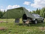Car Tent with Roof Army Green 350 x 250 cm Polyester and Steel 42028554