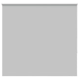Roller Blind Blackout Light Grey 155x130 cm Fabric Width 151.6 cm Polyester 4011373