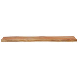 Table Top 120x40x2.5 cm Rectangular Solid Wood Acacia Live Edge 370614