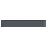 Raised Garden Bed Anthracite 280 x 40x 40 cm 8011700
