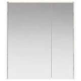 Bathroom Mirror Cabinet Sonoma Oak 63.5 x 15.5 x 70 cm 889241