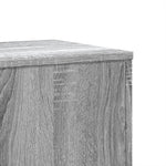 Plant Stands 2 pcs Grey Sonoma 33x33x100 cm Engineered Wood 3307887