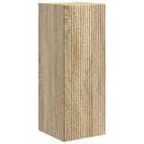 TV Wall Cabinet 2 pcs Sonoma 30 x 31 x 80 cm Engineered Wood 892294