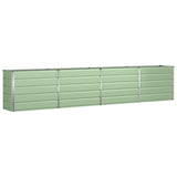 Planter Pastel Green 385 x 50 x 77 cm Galvanised Steel 42018261