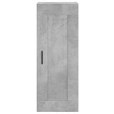 Highboard Concrete Grey 34,5x34x180 cm Engineered Wood 3200149