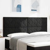 Headboard Height Adjustable with Headboard Black 200 cm Velvet 3337960