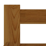 Bed Frame Honey brown Solid pine wood, plywood Single Durable 322005
