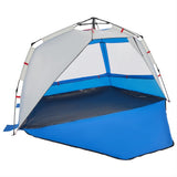 Beach Tent 3-Person Azure Blue Quick Release Waterproof 4005311