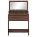Bedroom Dressing Tables Brown Oak 80 x 39.6 x 135 cm 888984