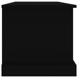 Storage Box Black Engineered wood Medium Storage Box 816505