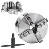 ZNTS 4 Jaw Self-Centering Lathe Chuck 125 mm Steel 146710