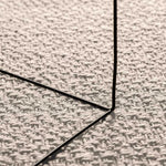 ZNTS Rug ZIZUR Cream 120x120 cm Jute Look Indoor and Outdoor 4010363