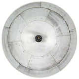 Industrial Vintage Hanging Lamp 25 W Silver Round 41 cm E27 320541
