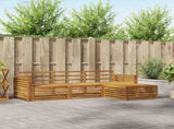 Outdoor Sofa Set Natural 257.5 x 162.5 x 73 cm 3373264