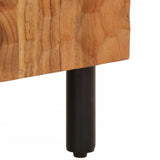 Side Cabinet 60x33x75 cm Solid Wood Acacia 356880