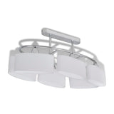 Ceiling Lamp with Ellipsoid Glass Shades for 6 E14 Bulbs 240989
