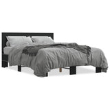 Bed Frame without Mattress Black 140x190 cm 3280112