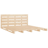 Bed Frame without Mattress 160x200 cm Solid Wood Pine 3120142