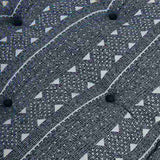 Sofa Cushion Indigo Print 120 x 80 x 12 cm Fabric 4019076