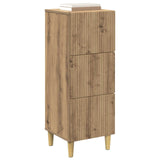 Drawer Cabinet Artisan Oak 33 x 34.5 x 90 cm Engineered Wood 894624