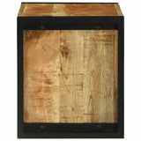 Wall Cube with Shelf Brown 55 x 35 x 40 cm Solid Mango wood 4016008