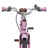 Kids Bike 20 Inches for 6-11 Years Old Light Pink 42009464