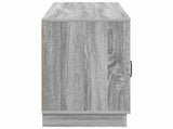 Electric Fireplace Grey Sonoma 100 x 33 x 55 cm Engineered wood 8020996