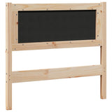 Headboard Other Brown 100 cm Solid pine wood 878972