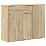 Sideboard Sonoma Oak 88x30x70 cm Engineered Wood 800678