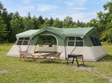 Family Tent Green 487 x 340 x 216 cm Polyester and Steel 42028673