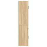 ZNTS Highboard Sonoma Oak Engineered Wood 3185370