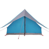 Family Tent with Roof Blue and Grey 256 x 256 x 185 cm 4100677
