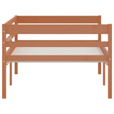 Bed Frame Honey Brown Solid pine Single Tough Bed Frame 322053
