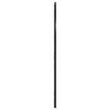 Wall Mirror Black 80x80 cm Arch Iron 3200631