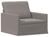 Sofa Set 2 pcs Taupe Fabric 3433140