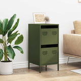 Sideboard Olive Green 35x39x73.5 cm Cold-rolled Steel 851398