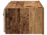 TV Wall Cabinet Old Wood 80 x 35 x 31 cm Engineered Wood 863104