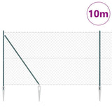 Welded Wire Fence with Spikes 10 x 1.6 m 3351161