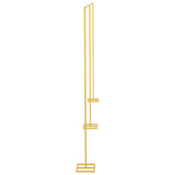 Wedding Arch Gold 657 x 35 x 300 cm Steel 42023042