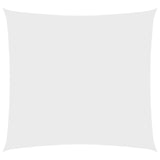 Sunshade Sail Oxford Fabric Square 5x5 m White 135251