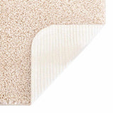 Anti-slip Shaggy Rug Cream 160 x 160 cm PP 4019784
