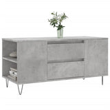 Coffee Table Concrete Grey 102x44.5x50 cm Engineered Wood 831000