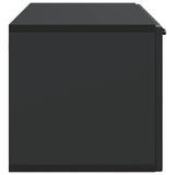 Wall-Mounted TV Cabinet Black 98 x 31 x 30 cm Engineered Wood 899406